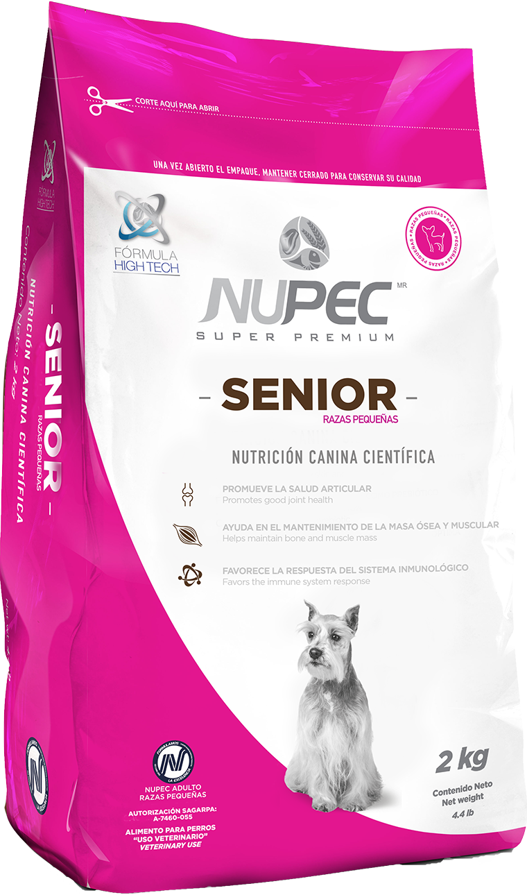 Nupec Senior Razas Pequeñas