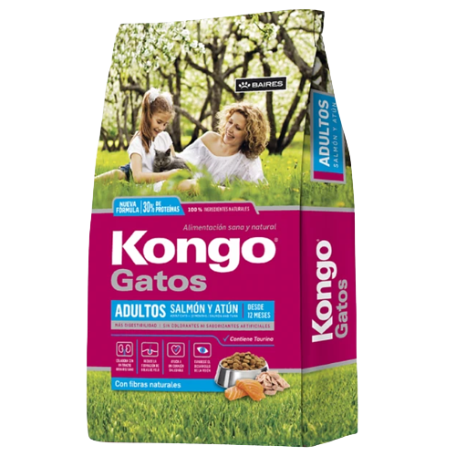 Kongo Adulto Salmon Y Atún