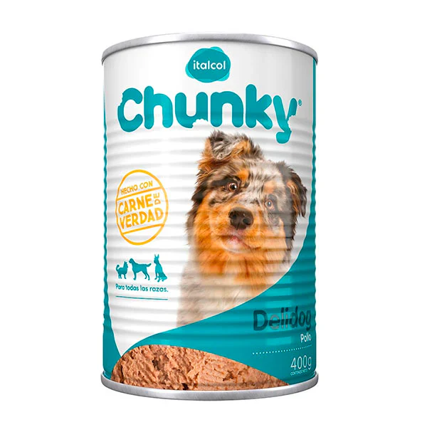 Chunky Lata Adulto Pollo